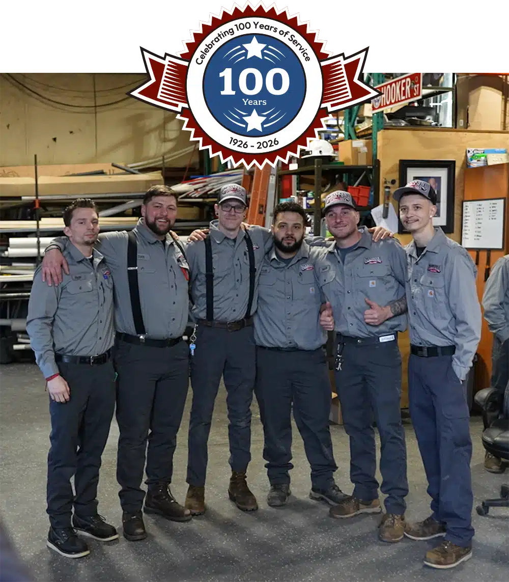 Martel Plumbing & Heating crew